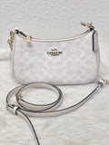 COACH Women’s Teri Shoulder Bag Signature Canvas