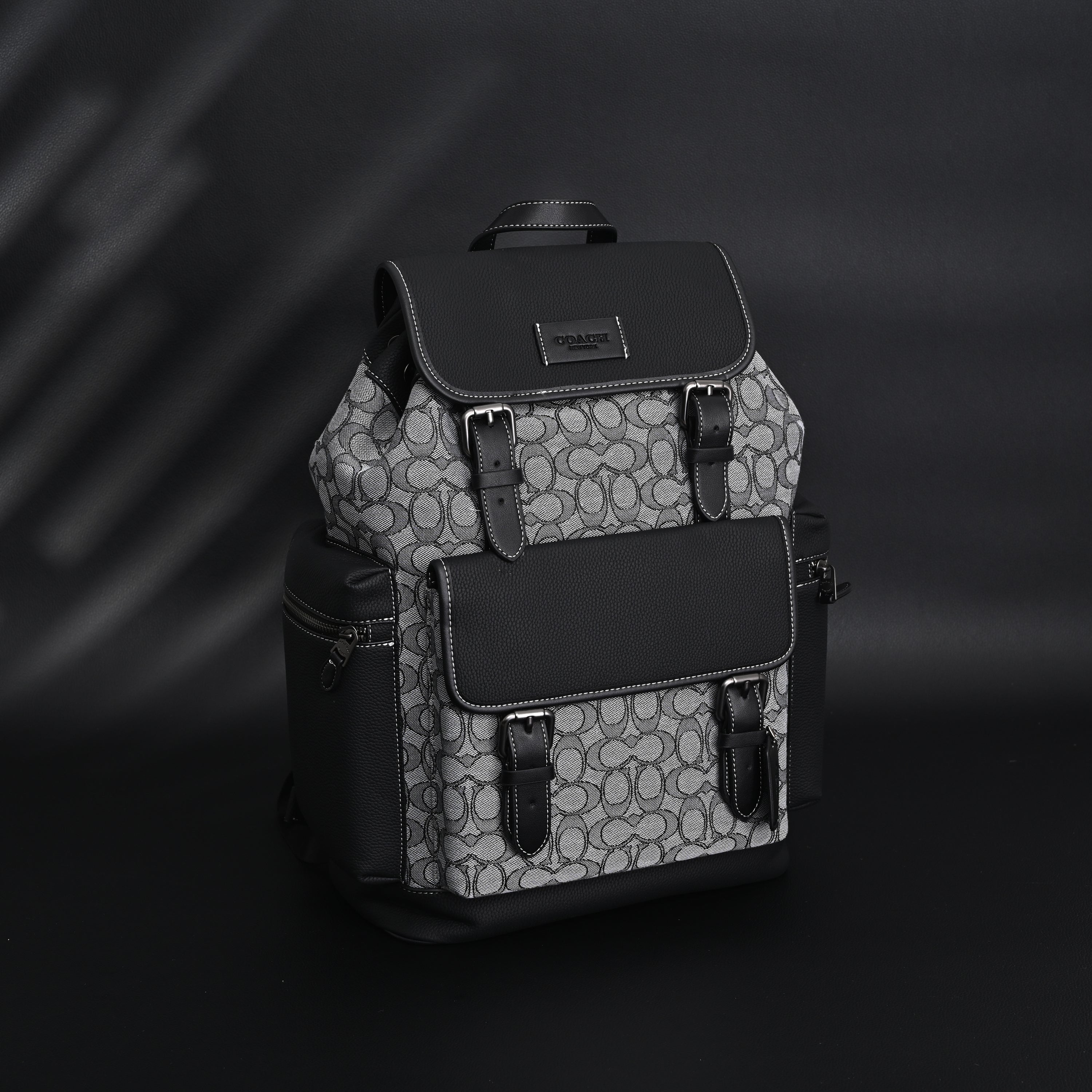 Coach CH Sprint Backpack – Signature Canvas & Leather